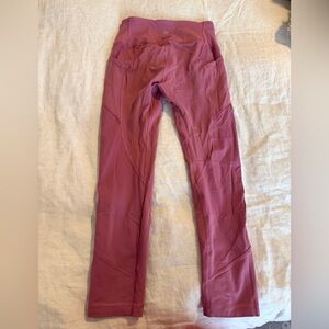 lululemon athletica Cropped Leggings in Dusty Rose
